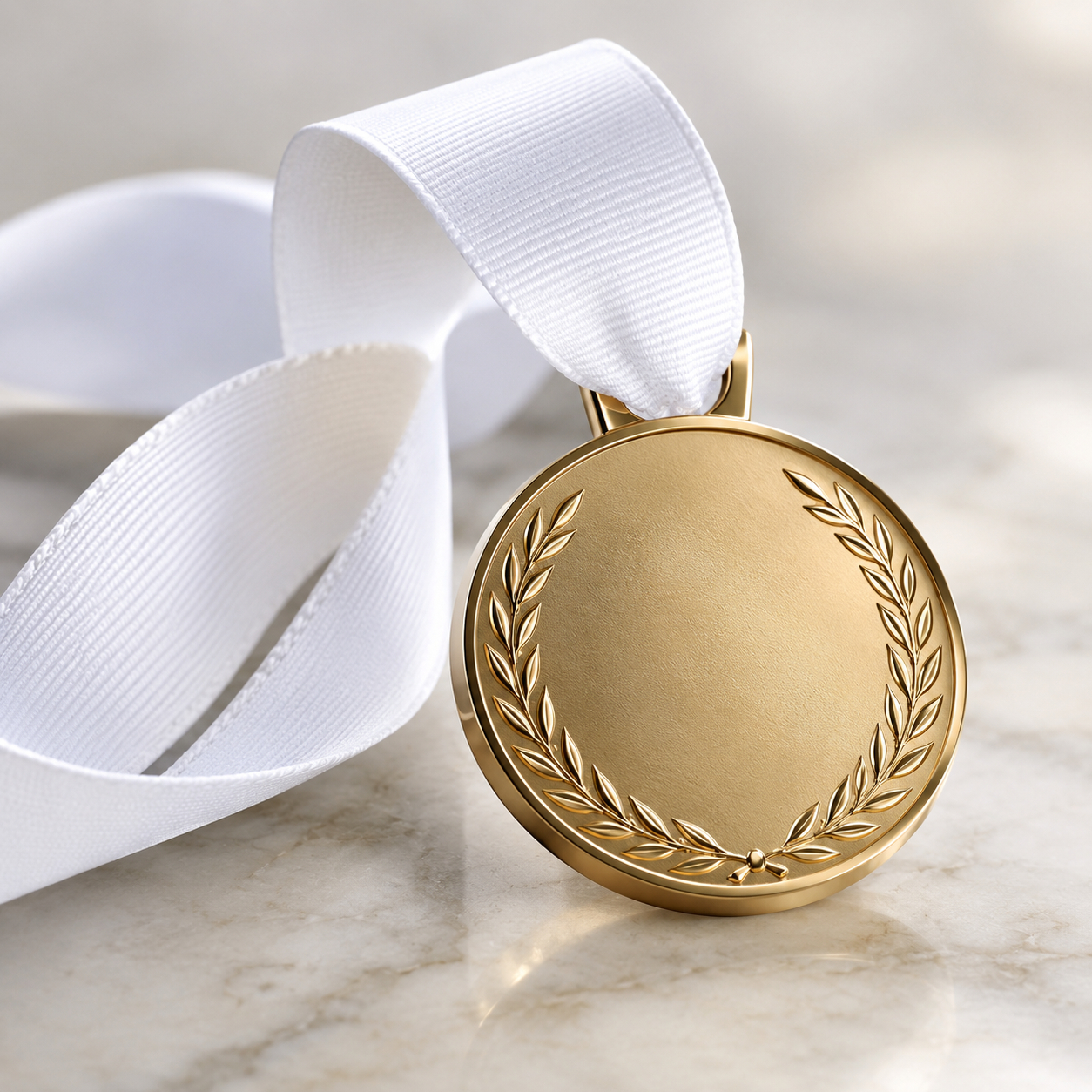 white medal